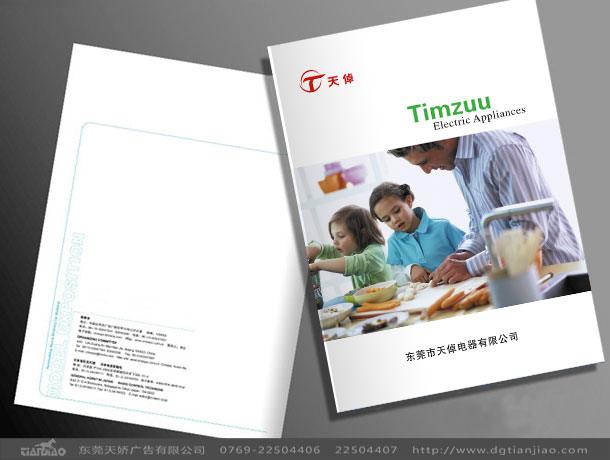 天倬電器畫冊設計