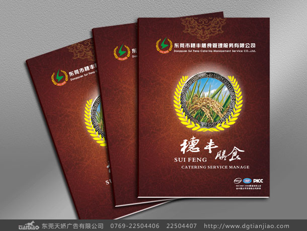 呂眾網(wǎng)膳食畫冊(cè)設(shè)計(jì)制作案例-東莞天嬌廣告公司