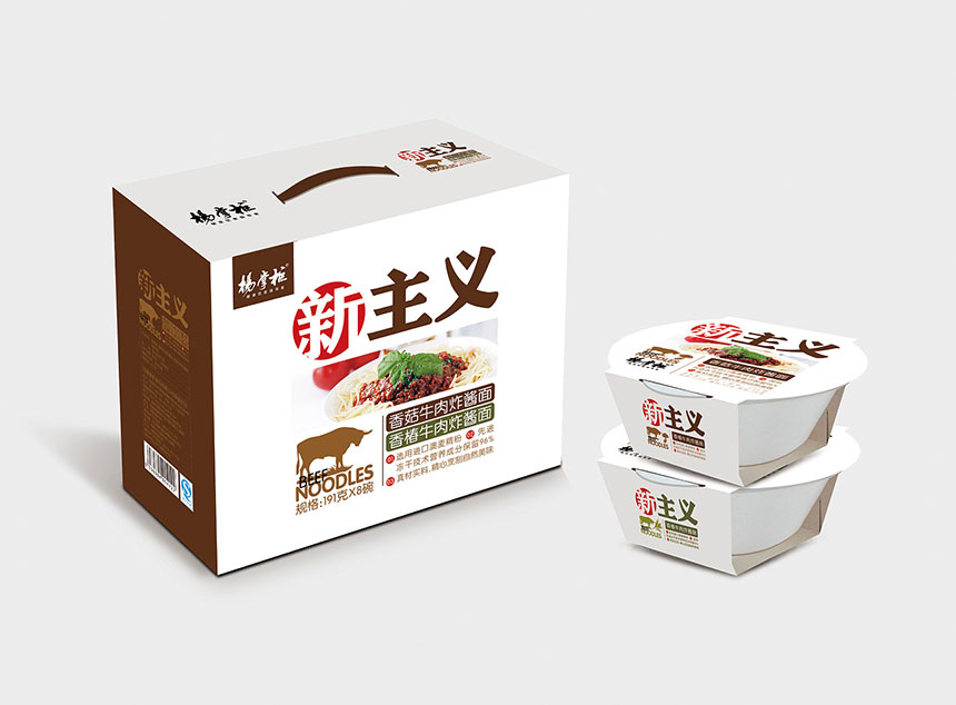 楊掌柜方便面食品包裝設(shè)計欣賞