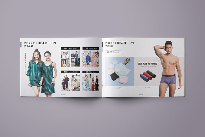 內(nèi)衣畫冊(cè)設(shè)計(jì)_內(nèi)衣宣傳冊(cè)設(shè)計(jì)制作欣賞
